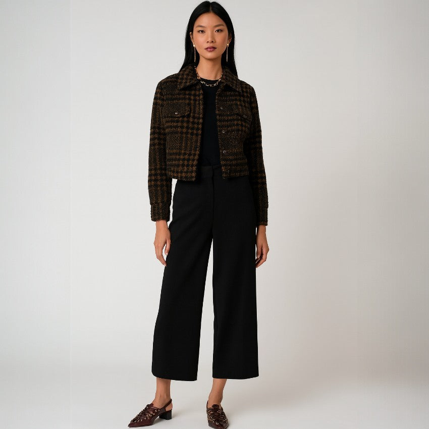 Veronica Beard Jeans Faux Fur Jacket
