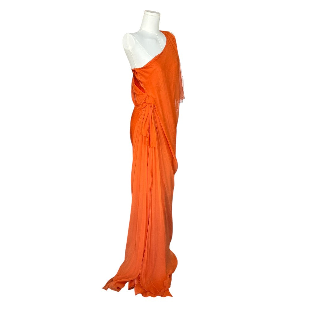 Alberta Ferretti Silk Chiffon Gown