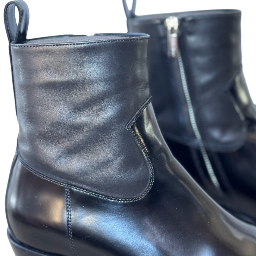 Jimmy Choo Black Leather Boots