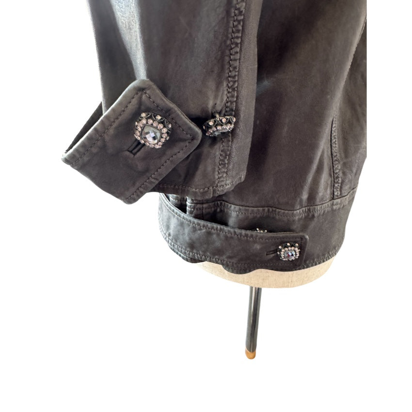 Dolce & Gabbana Leather Biker Jacket