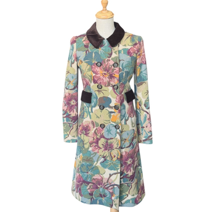 Moschino Cheap & Chic Floral Coat