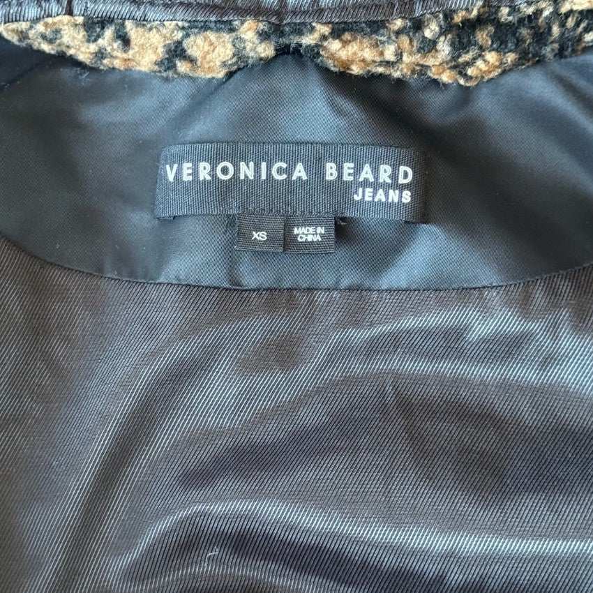 Veronica Beard Jeans Faux Fur Jacket
