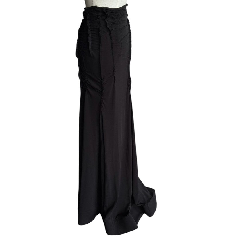 Alberta Ferretti Jersey Maxi Skirt