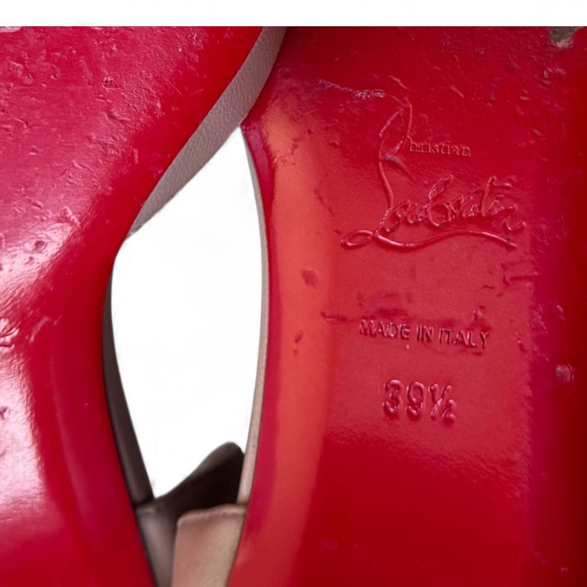 Christian Louboutin leather Pointed Toe Flats