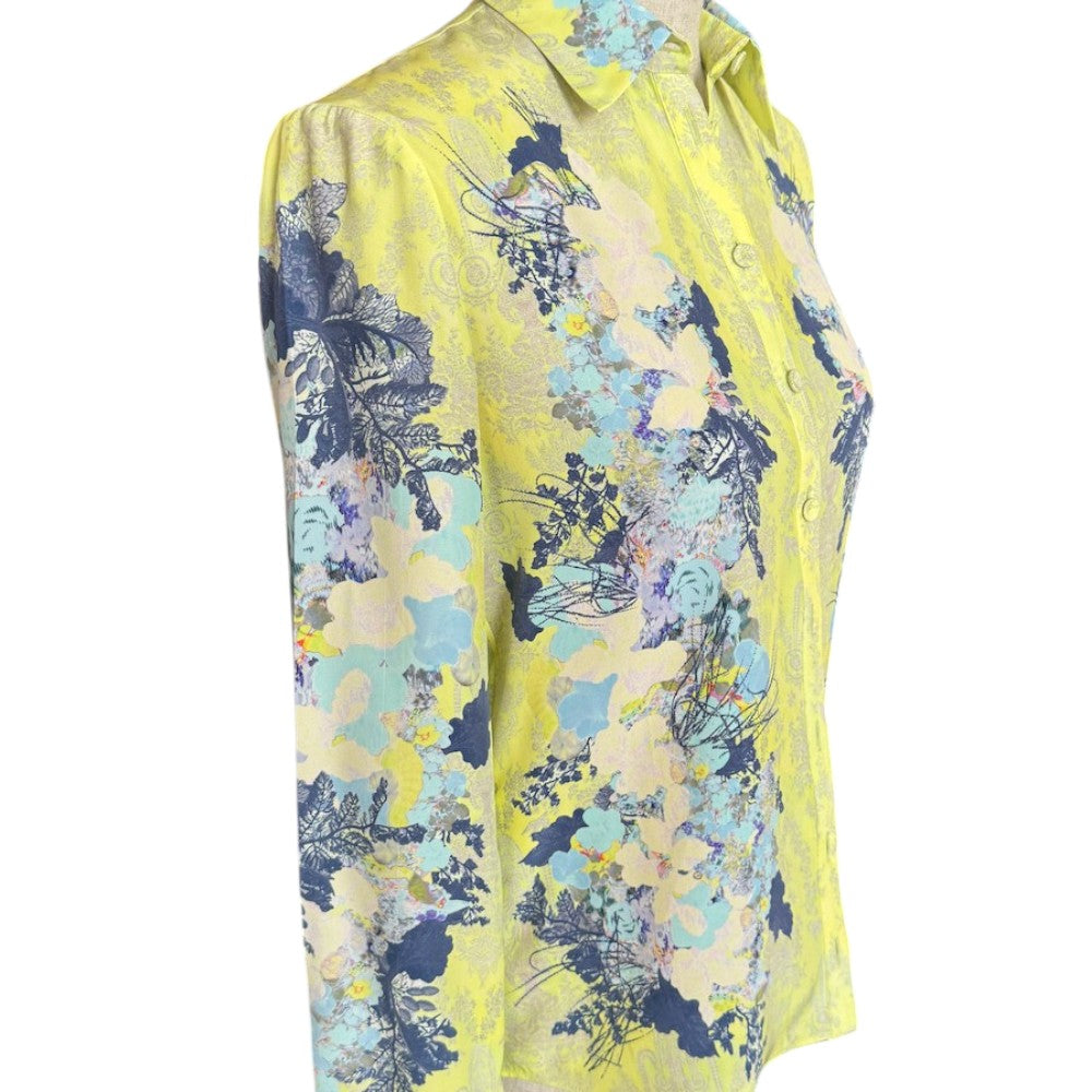Erdem Printed Silk Blouse