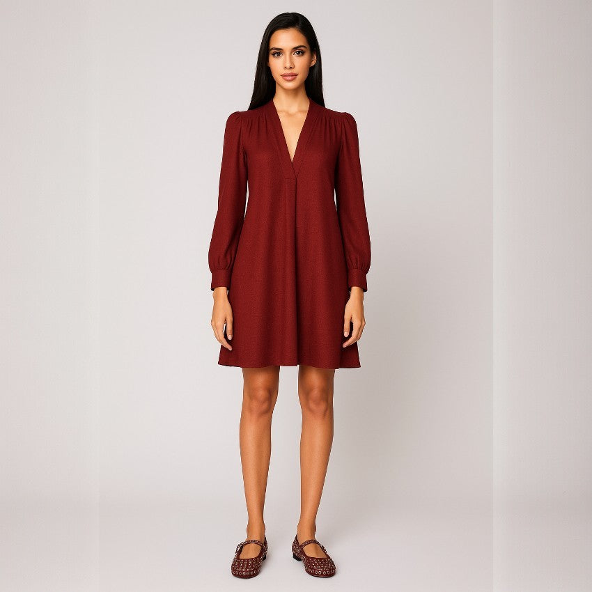 Isabel Marant Brick Red Dress