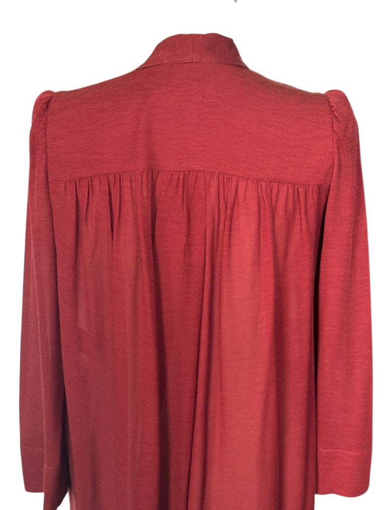 Isabel Marant Brick Red Dress