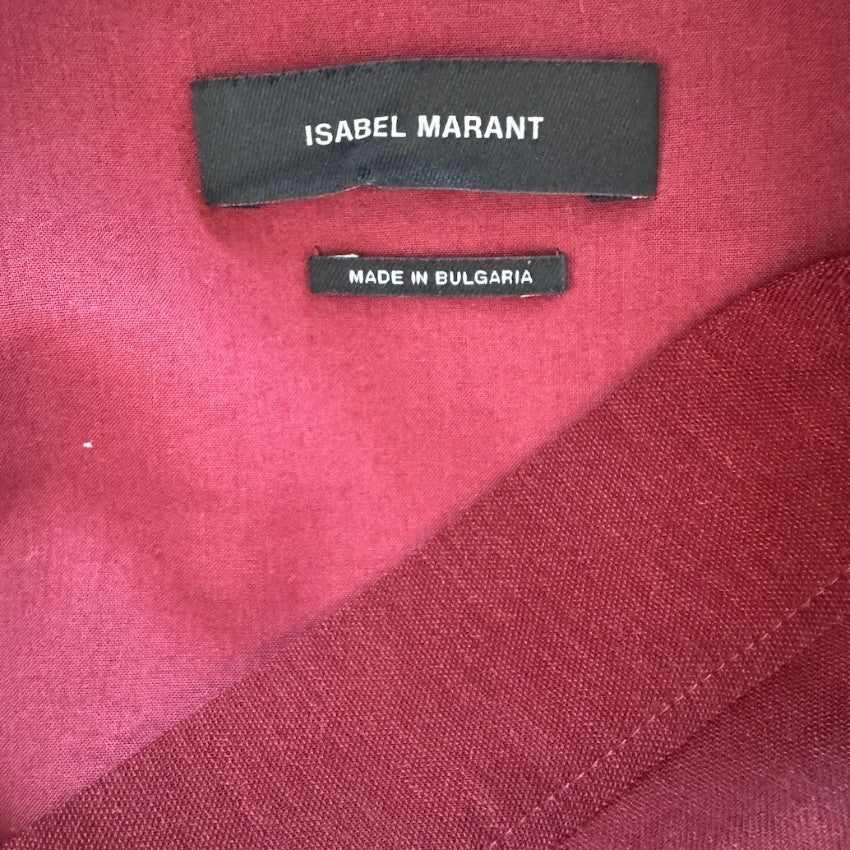 Isabel Marant Brick Red Dress