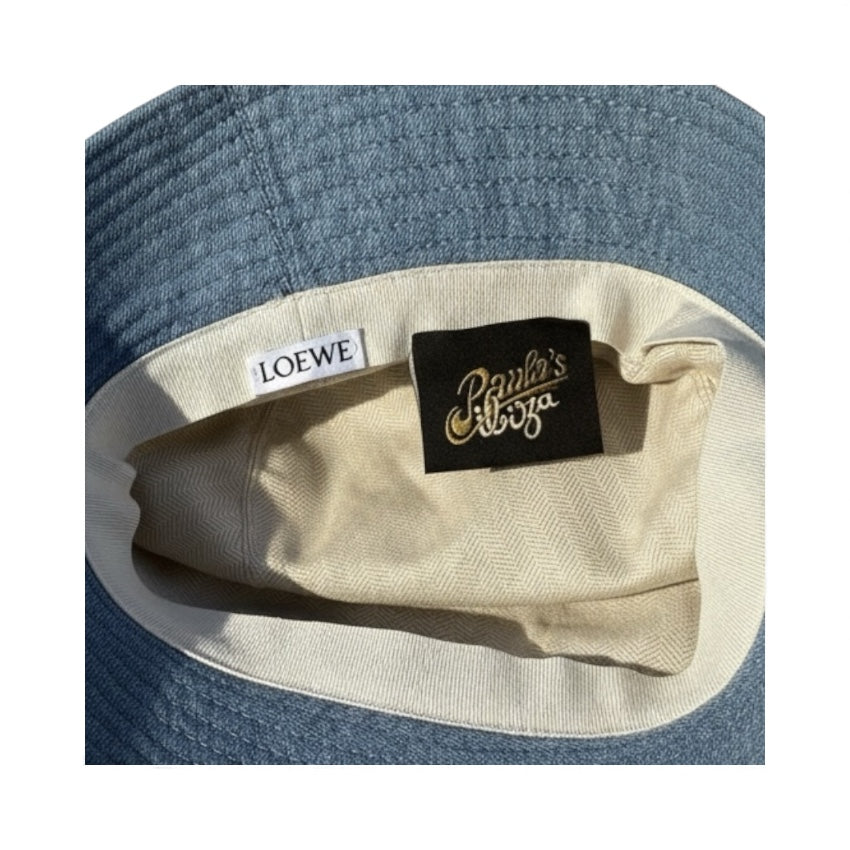 LOEWE Paula's Ibiza Denim Bucket Hat
