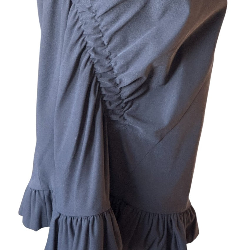 Preen Ruffled Pencil Skirt