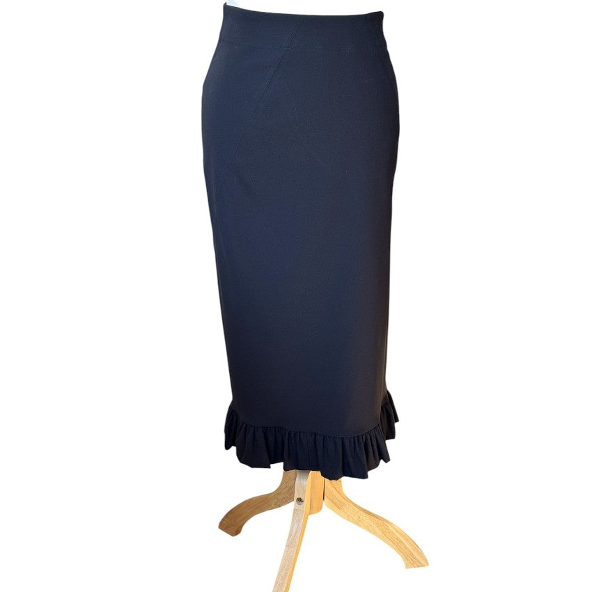 Preen Ruffled Pencil Skirt