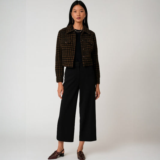 Veronica Beard Jeans Faux Fur Jacket