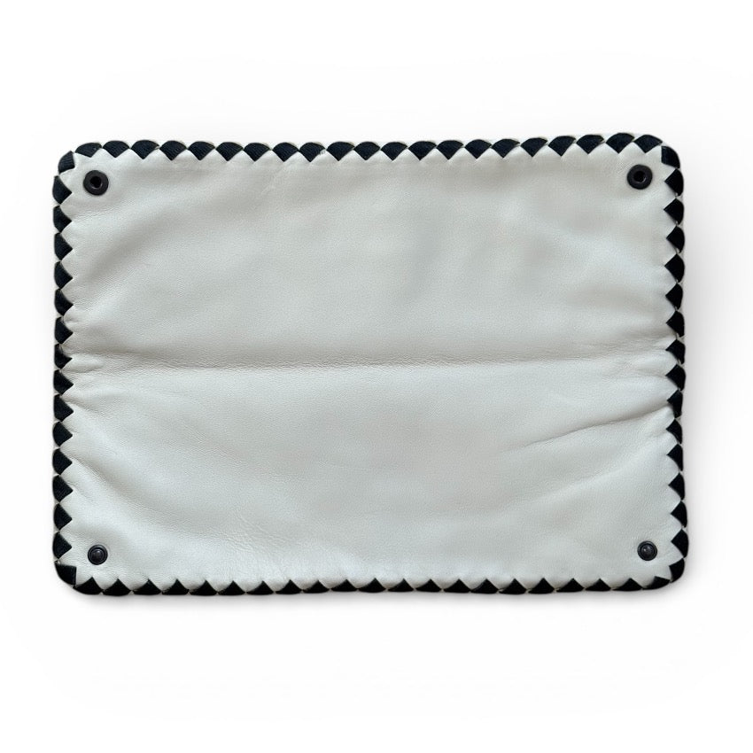 Bottega Veneta Python Folded Clutch