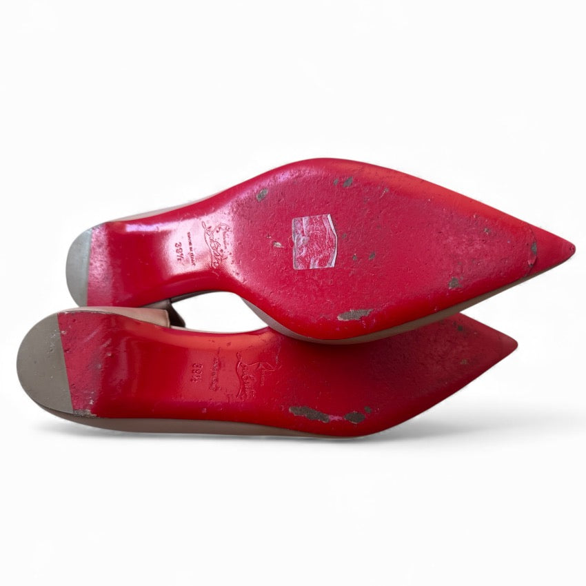 Christian Louboutin leather Pointed Toe Flats