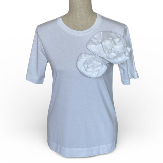 Simone Rocha White Corsage T-Shirt