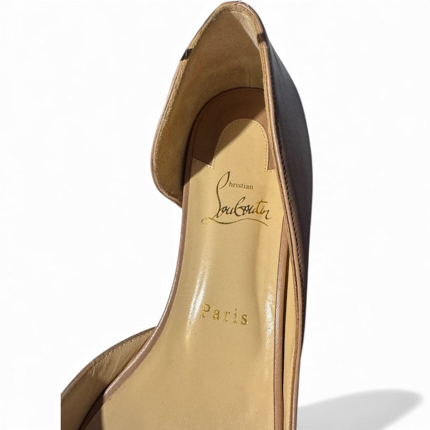 Christian Louboutin leather Pointed Toe Flats