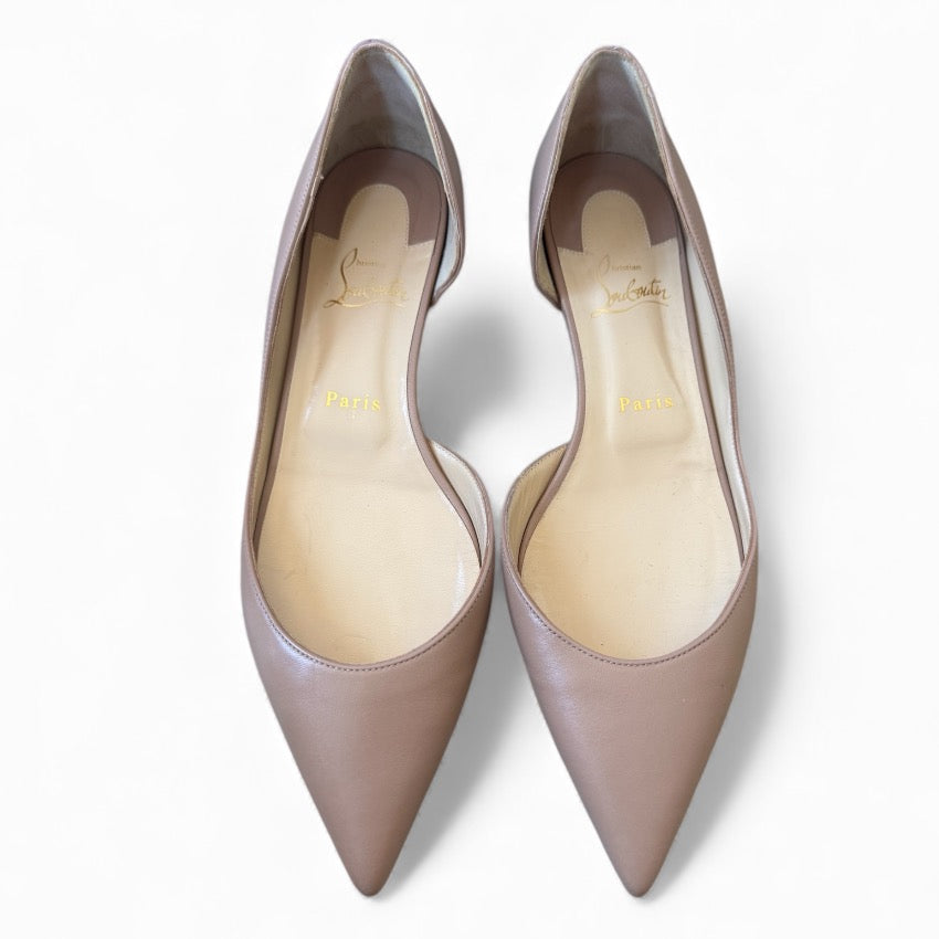 Christian Louboutin leather Pointed Toe Flats