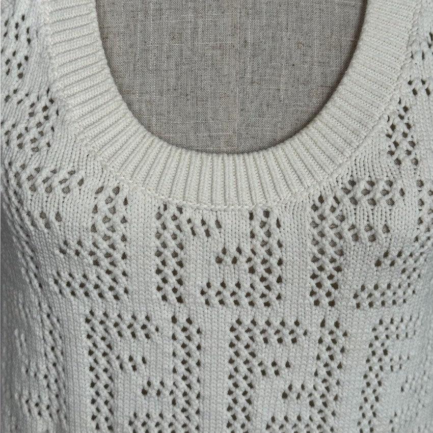 Fendi Cotton Sleeveless Sweater