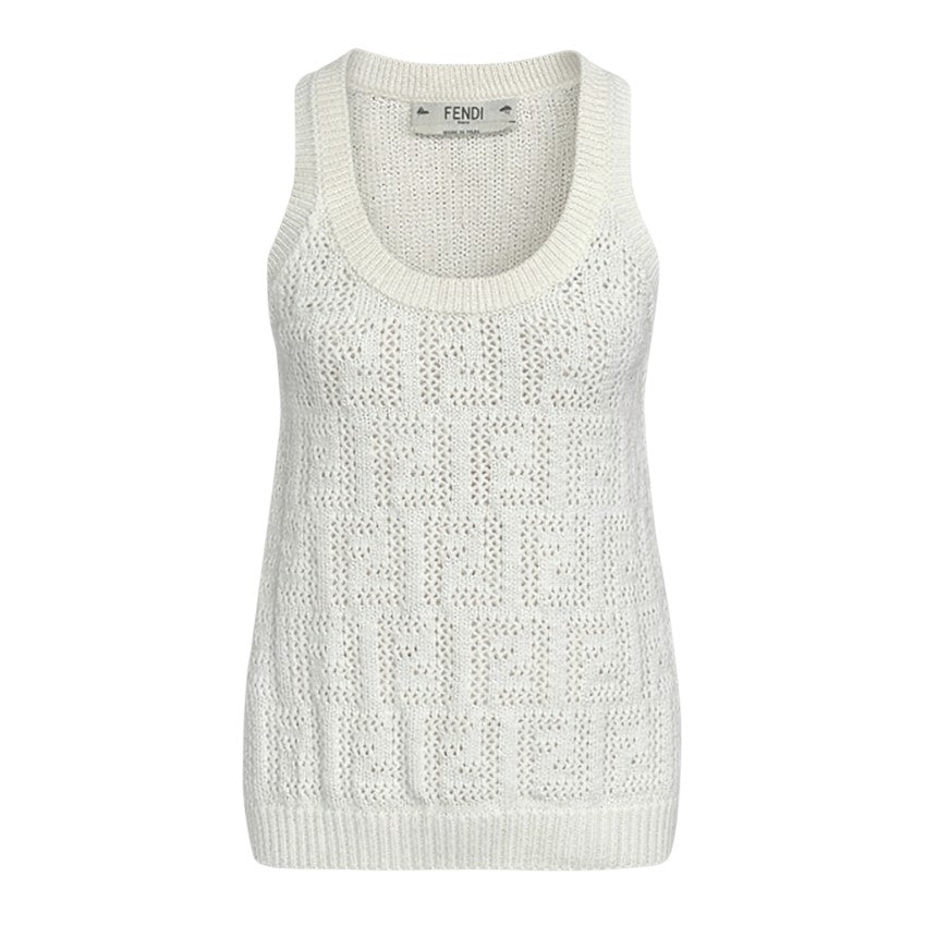 Fendi Cotton Sleeveless Sweater