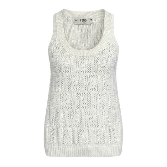 Fendi Cotton Sleeveless Sweater