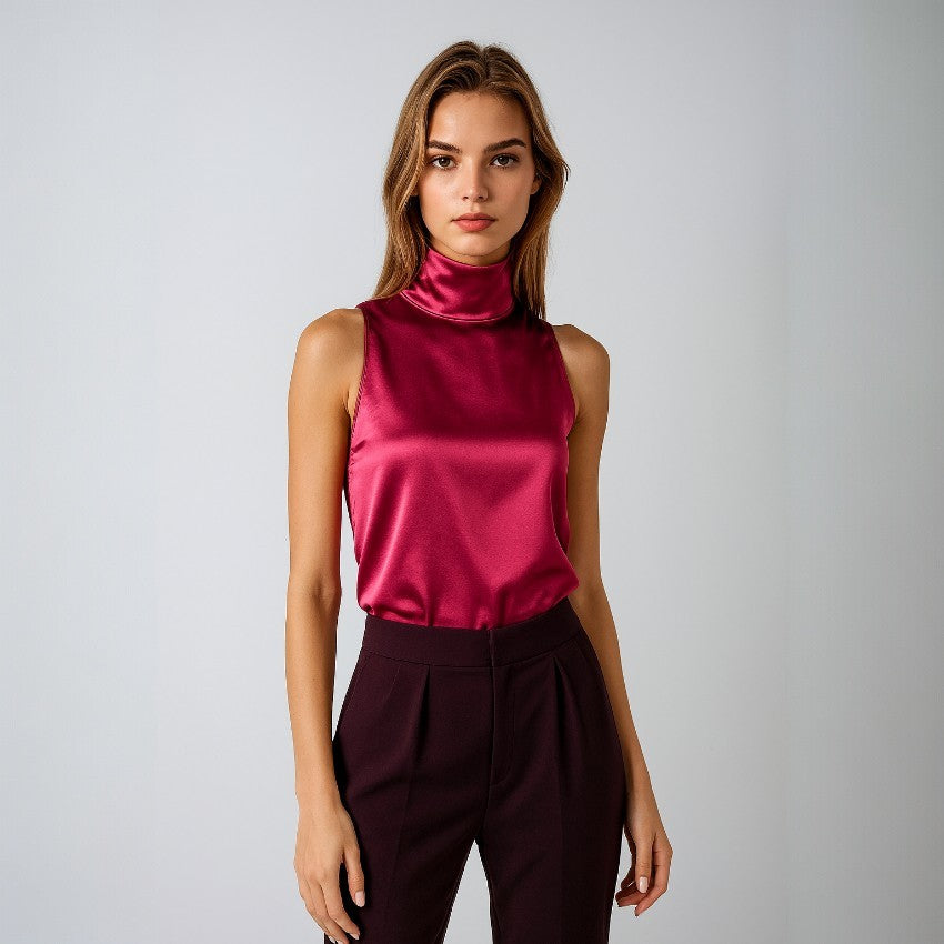 Gucci Plum Silk Top
