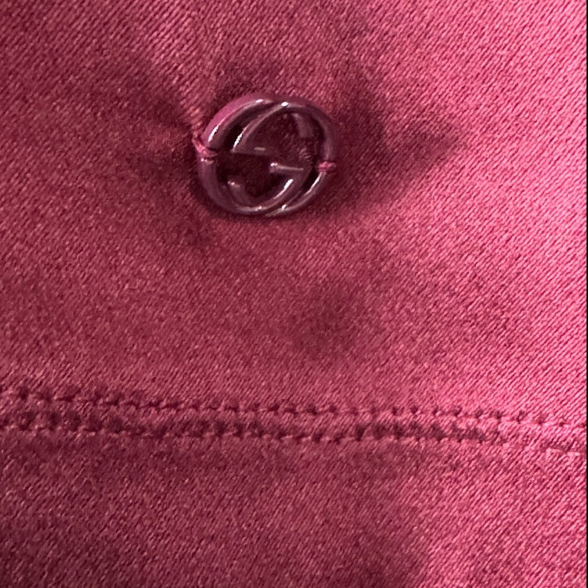 Gucci Plum Silk Top