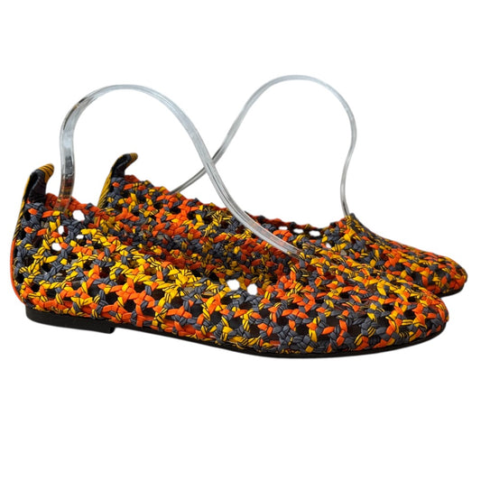 Hermes Woven flats
