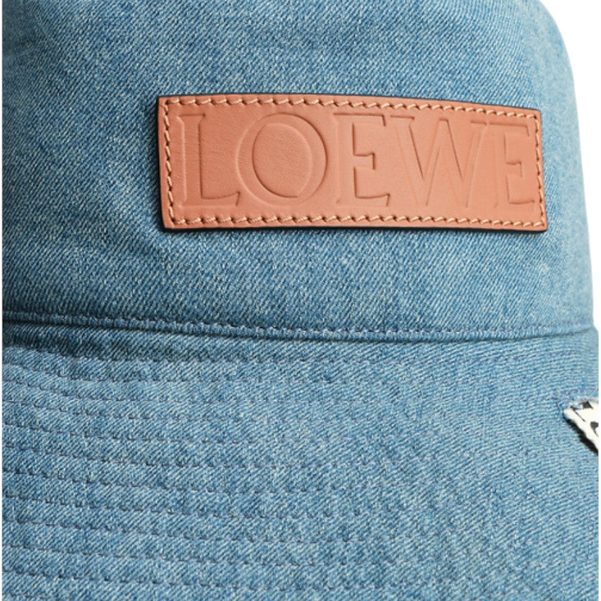 LOEWE Paula's Ibiza Denim Bucket Hat