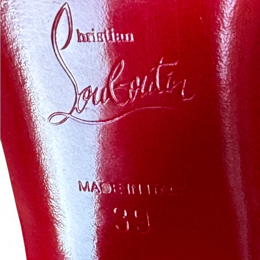 Christian Louboutin Silk Sandals