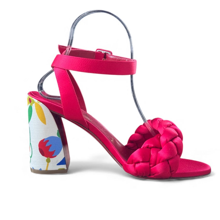 Christian Louboutin Silk Sandals