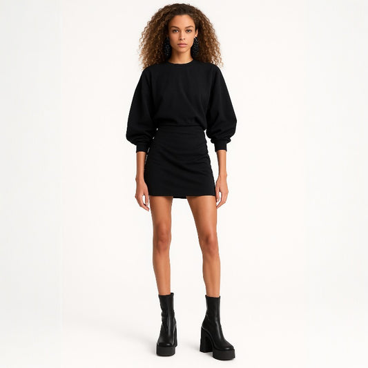 Marant Etoile Samuela Sweatshirt Mini Dress