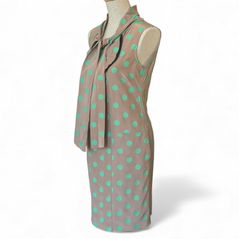 Marni Silk Dotted Dress